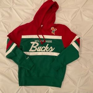 Mitchell and Ness Bucks Head Coach Hoodie
